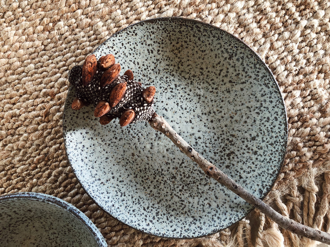 'LAVA STONE' L DINNER PLATE