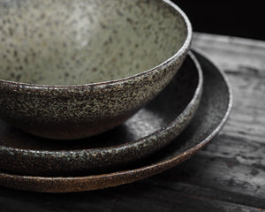'LAVA STONE' L DINNER PLATE
